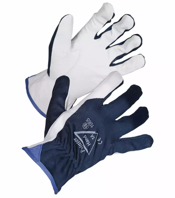 TYÖKÄSINE Pointer pukkipinta/sininen Nylon vuoriton - Työkäsineet - 6420217106502 - 1