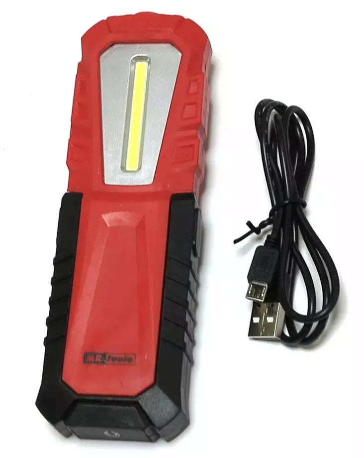 TYÖVALO LED LADATTAVA COB3W IPX4 - Taskulamput - 6430032156552 - 1