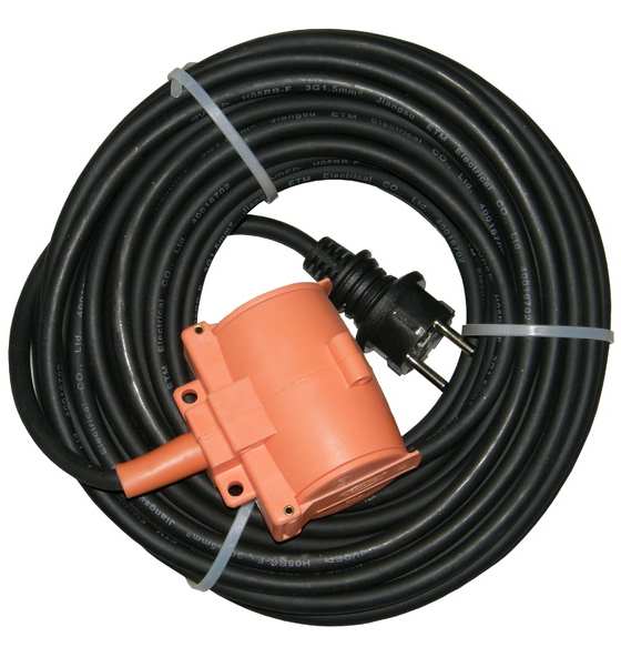 ULKOJATKOJOHTO 10M 2OS. VSKB 3x1,5mm2 - Jatkojohdot, kaapelikelat ja tarvikkeet - 6438140274212 - 2