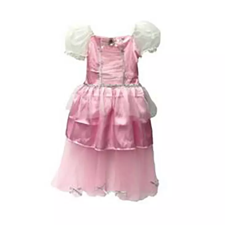 Vaaleanpunainen prinsessamekko - Naamiaisasusteet - 6438484012952 - 1