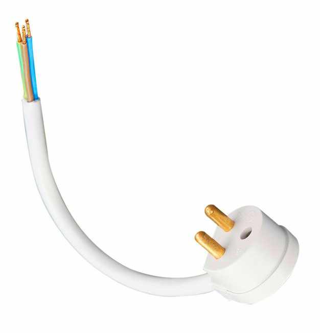 VALAISINPISTOTULPPA 15CM JOHTO - Pistorasiat, haaroittimet ja kytkimet - 6438140944672 - 2