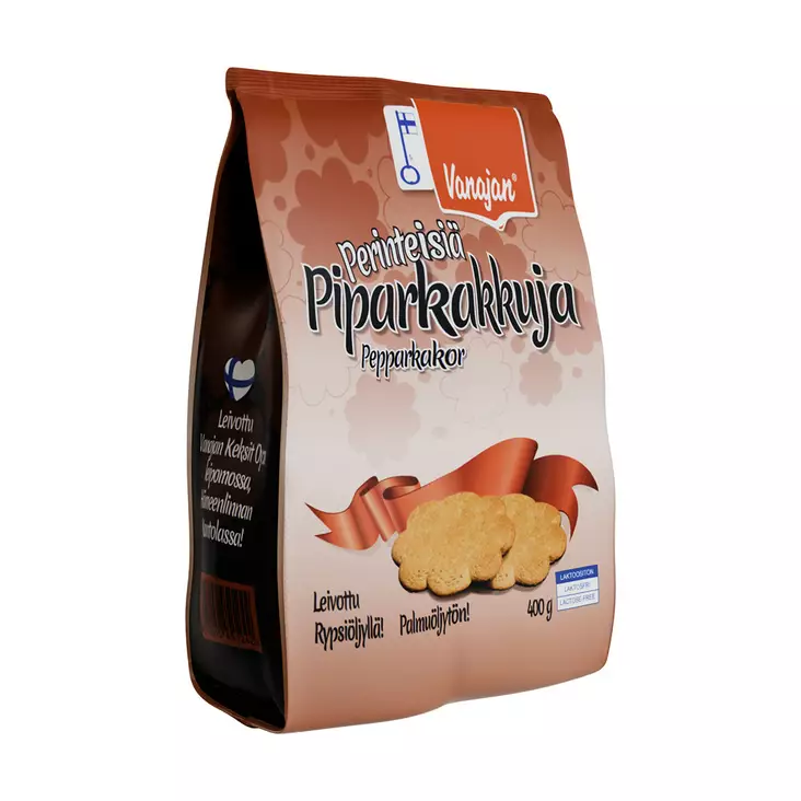 Vanaja perinteinen piparkakku 400g - Leivät, keksit ja leivonnaiset - 6420615451242 - 1