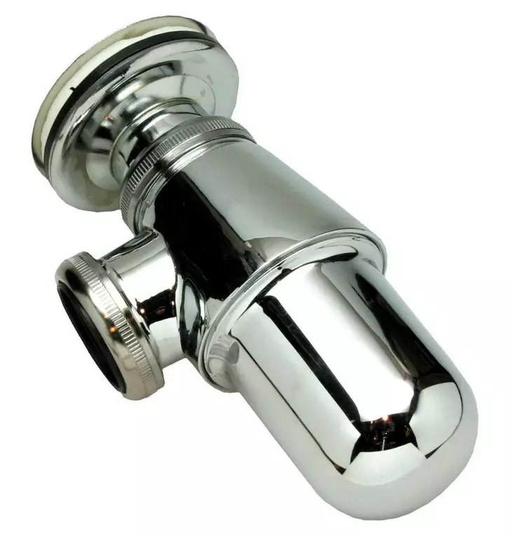 VESILUKKO KROMATTU POHJAVENTTIILI - Käyttövesiliittimet ja tarvikkeet - 6413820800042 - 1