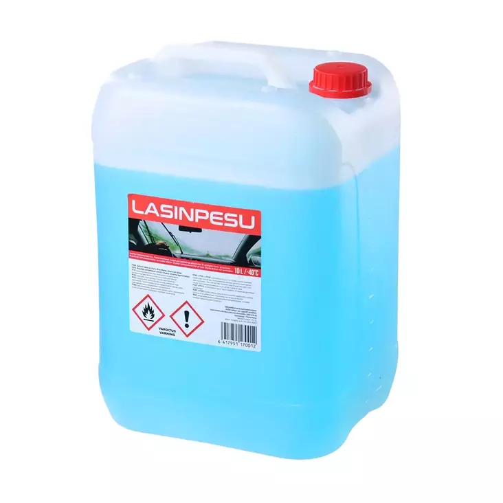 Winde Lasinpesuneste -40°C 10 L - Lasinpesunesteet - 6417951170012 - 1