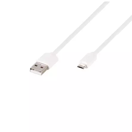 Micro-USB kaapeli 1.2m Valkoinen - Puhelimet ja puhelintarvikkeet - 4008928626773 - 1