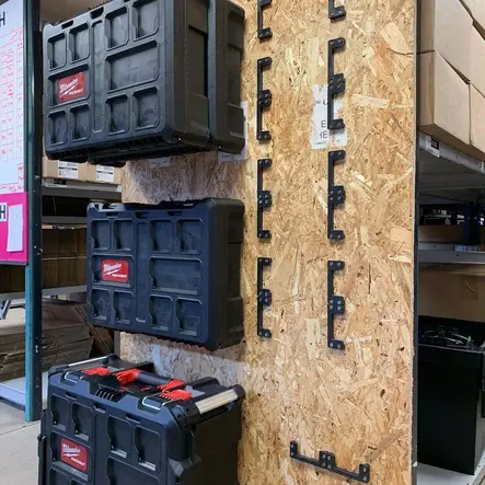 Vastakappaleet kiinnityspaloille 6kpl StealthMounts - Työkalulaukut ja työkalupakit - 728488326633 - 2