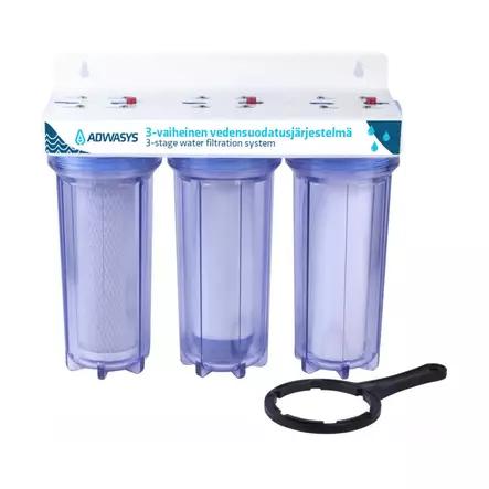 Adwasys WPA-334 3-vaiheinen vedensuodatu - Vedensuodattimet ja veden puhdistus - 6438014303383 - 1