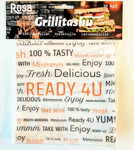 GRILLITASKU 30KPL - Säilytyskelmut ja -paperit - 6418055113103 - 1