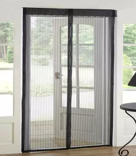 Hyttysverho/oviverho 100 x 200cm magneetilla - Hyönteisverkot ja oviverhot - 6438168087023 - 1