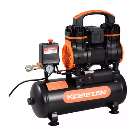 Kompressori 1,2hp 9L öljytön Kempten - Kompressorit ja varaosat - 6438152030103 - 2