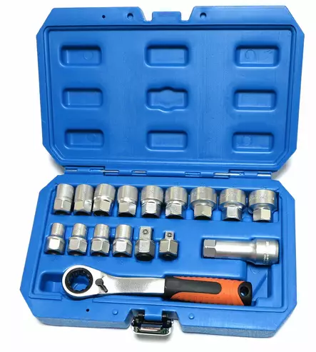 LÄPIREIKÄHYLSYSARJA 10-24mm - Hylsysarjat ja työkalusarjat - 6430074690533 - 2