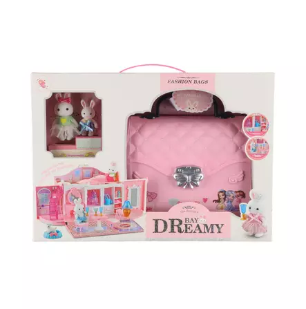 leikkisetti lasten leikkisetti pupu laukussa - Kotileikit - 6410416101453 - 1