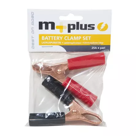 M+ latauspuristin 25A 75mm 2kpl - Akkutarvikkeet - 6417196666073 - 2