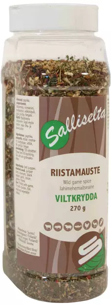 Riistamauste 270G Sallinen - Mausteet - 6436501037773 - 1