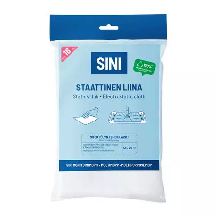 SINI STAATTINEN LIINA 16-P - Siivousliinat ja rätit - 6423800037443 - 1