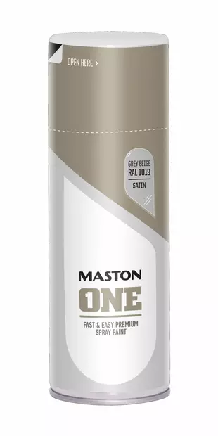 MASTON ONE HARMAABEIGE 1019 400ML - Spraymaalit - 6412490022983 - 1