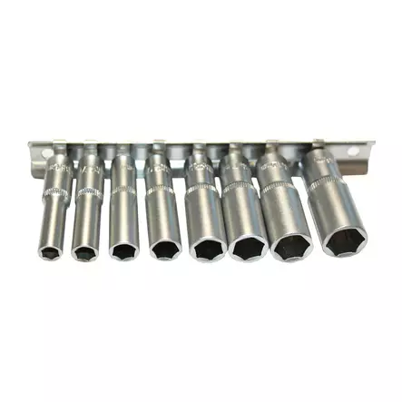 Syvähylsysarja 1/4" 8-os 6-13mm - Hylsysarjat ja työkalusarjat - 6430074697143 - 1