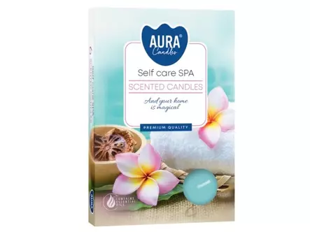 TUOKSULÄMPÖKYNTTILÄ 6 KPL SELF CARE SPA - Tuoksukynttilät ja tuoksutuikut - 5906927053233 - 1