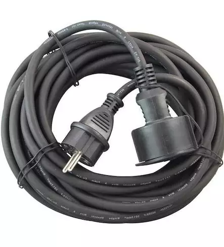 ULKOJATKOJOHTO 20M 1OS. VSKB 3x1,5mm2 - Jatkojohdot, kaapelikelat ja tarvikkeet - 6438140273123 - 2