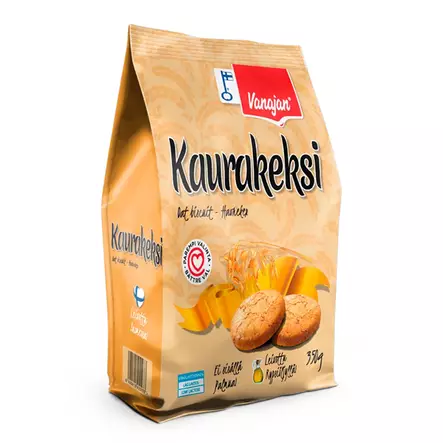 KAURAKEKSI 350G - Leivät, keksit ja leivonnaiset - 6420615455233 - 1