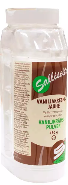 Vaniljakreemi jauhe 450G Sallinen - Leivonta-ainekset - 6436501047253 - 1