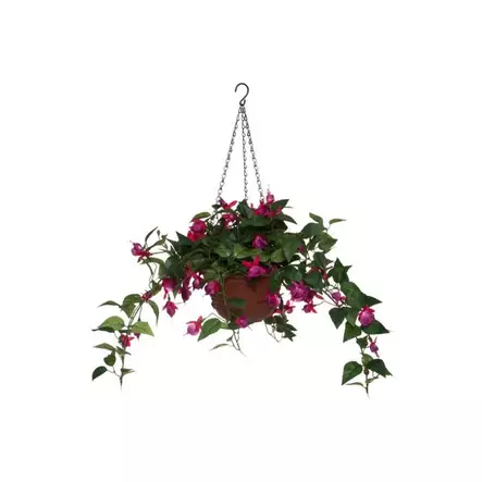 Verenpisara amppelissa 22 cm - Tekokasvit ja muovikukat - 6410416319933 - 1