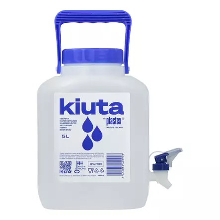 Vesiastia 5L painohanalla - Vesikanisterit ja vesiastiat - 6416061401993 - 1
