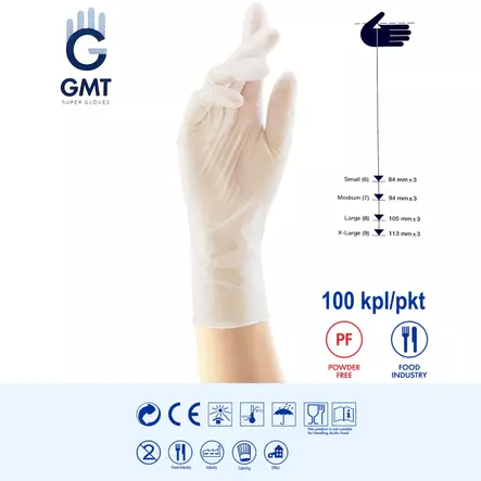 Vinyylikäsine 100kpl M. - Suojakäsineet ja suojavälineet - 6438159088053 - 2