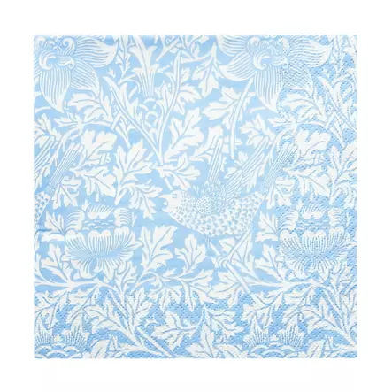 William Morris lautasliina Bird & Anemon - Lounas-servetit 33x33 - 6411630404153 - 1