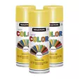 3 x Spraymaali Color Keltainen 400ml - Spraymaalit - 6412491208010R3 - 1