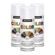 3 x Spraymaali Color Kiiltävä valkoinen - Spraymaalit - 6412491202223R3 - 1