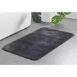 Kylpyhuonematto 50 x 80cm tumma harmaa - Kylpyhuonematot - 6438159369633 - 2