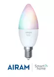 =C3=84lylamppu airam smarthome wifi valaisin rgb v=C3=A4rillinen - Lamput E14 kanta - 6435200278753 - 7