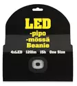 Atom Pipo LED-valolla musta - Talvipäähineet - 6410412978233 - 1