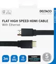 nopea hdmi kaapeli litte=C3=A4t liittimet 3m - Audio- ja videokaapelit - 7333048051783 - 3