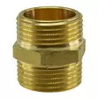 kaksoisnippa 1/2" messinki harju - Käyttövesiliittimet ja tarvikkeet - 6438140055033 - 2