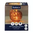 Kurpitsa LED-valoilla särölasi oranssi - Valohahmot ja valokoristeet - 6410416588513 - 4