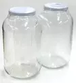 Lasipurkki 4250ml 2kpl /pkt - Lasipullot, purkit ja säilöntä - 5901752500563 - 1