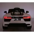 LASTEN SÄHKÖAUTO AUDI R8 VALKOINEN - Leluajoneuvot - 6438014202563 - 5