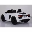 LASTEN SÄHKÖAUTO AUDI R8 VALKOINEN - Leluajoneuvot - 6438014202563 - 3