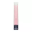 3D LED-kynttilä 2kpl 28cm vaaleanpunaine - LED-kynttilät - 6410416578743 - 3