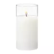 Lasikynttilät 3 kpl 3D Milton - LED-kynttilät - 6410416482323 - 6