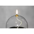 3D LED Lasipallo öljylamppu 12cm - LED-kynttilät - 6410416499833 - 3