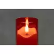 3D LED-pöytäkynttilä 10,5 cm punainen - LED-kynttilät - 6410416578873 - 2
