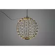 LED-valopallo 30 cm 160 LED lämminvalkoi - Valosarjat paristokäyttöiset - 6410416573113 - 2