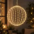 LED valopallo valk. 50cm 272l - Valosarjat verkkovirta - 6438506003593 - 1