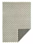 MATTO HUURRE MUSTA/VALKOINEN 140X200 CM 4Living Kaunis matto - Lattiamatot - 6410412965363 - 1