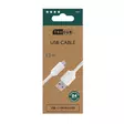 Micro-USB kaapeli 1.2m Valkoinen - Puhelimet ja puhelintarvikkeet - 4008928626773 - 3