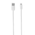 Micro-USB kaapeli 1.2m Valkoinen - Puhelimet ja puhelintarvikkeet - 4008928626773 - 2