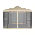 Paviljonki Barcelona 3 x 3 m beige - Paviljongit - 6438168120003 - 1